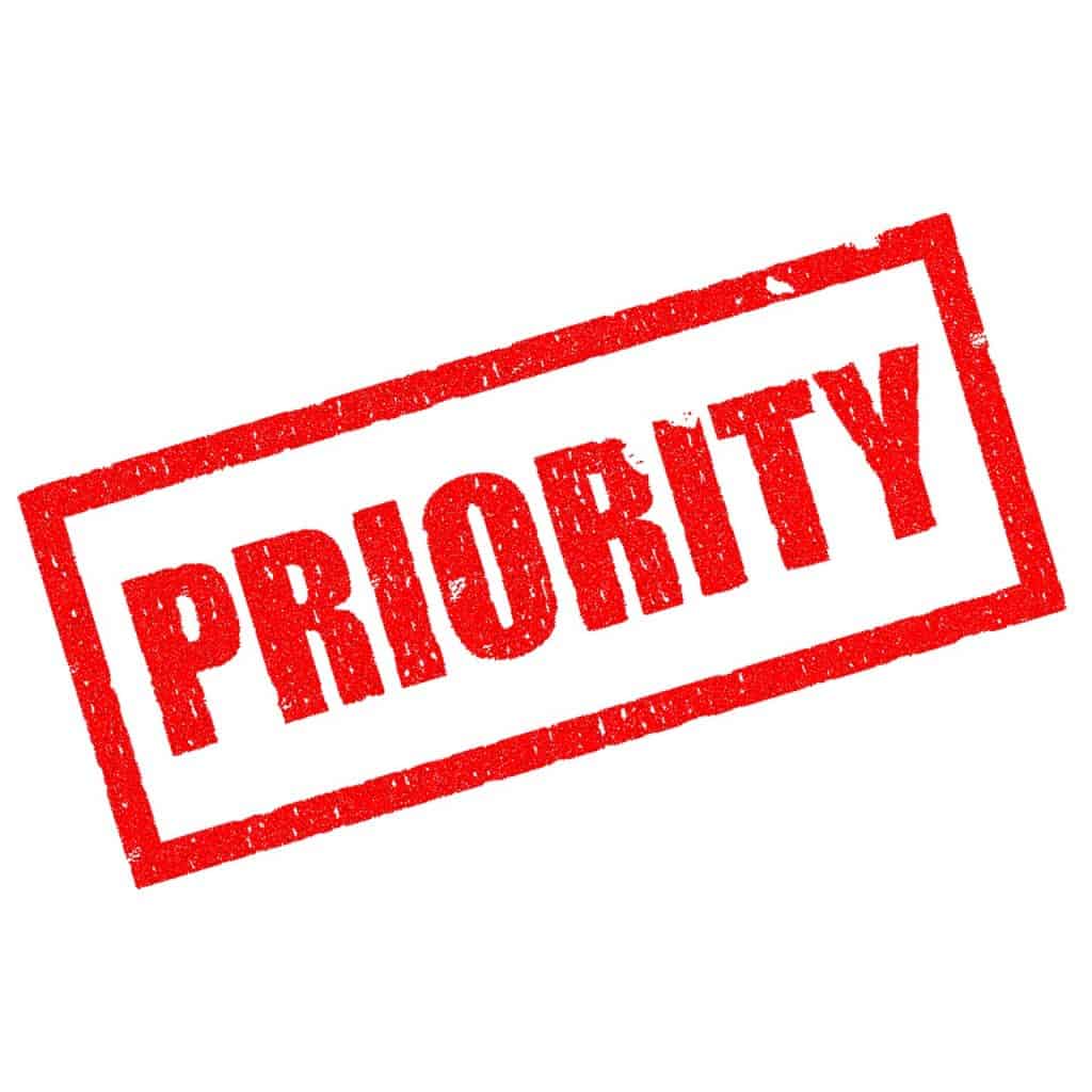 Benchmark of Prioritization